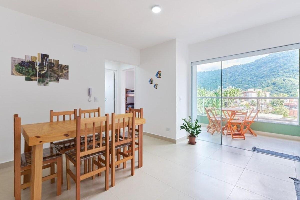 Apartamento Varanda Gourmet, 270mpraia, Vista Mar, Wifi264mbps Ubatuba